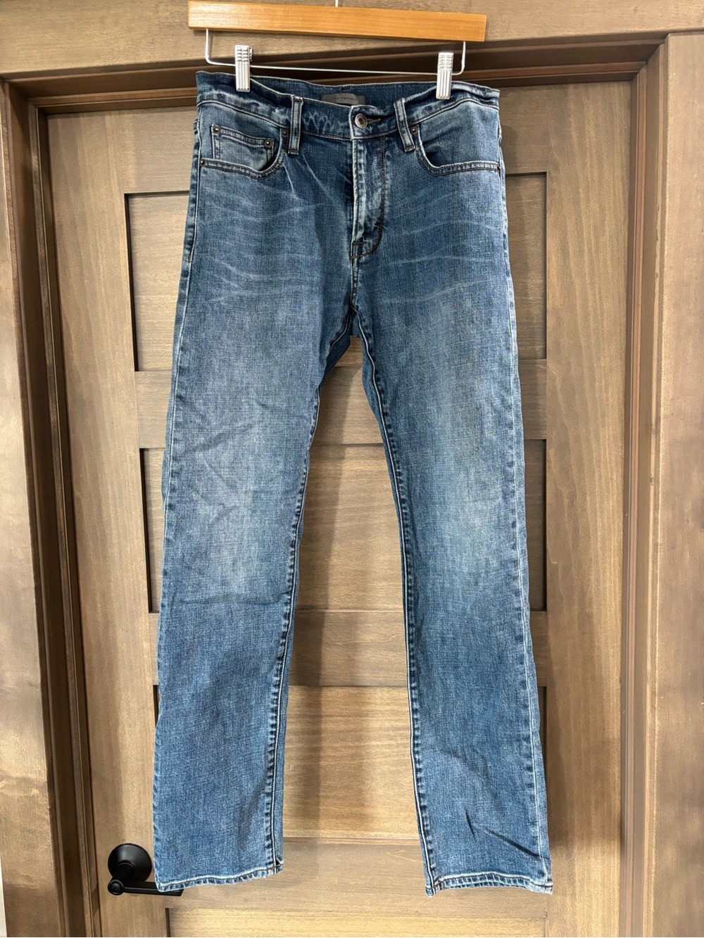 John Varvatos Men’s Medium Blue Straight Jeans